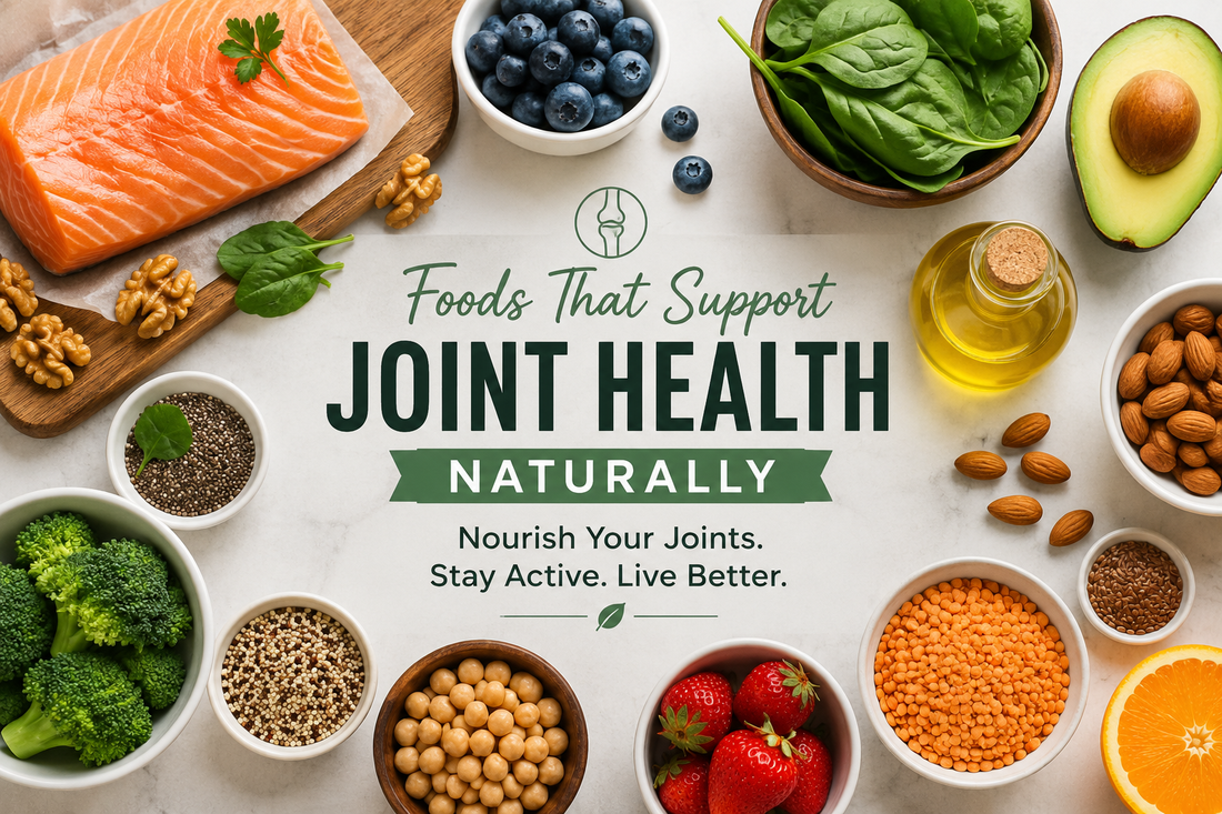 Foods That Support Joint Health Naturally: What to Eat for Stronger, Healthier Joints