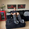 MZCNU Air 6 Calf & Foot Massager with Heat – 6-Chamber Compression
