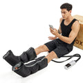 MZCNU Air Compression Leg Massager Boots — Full-Leg Comfort